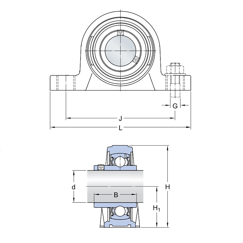 Подшипник Ucp 204 Купить